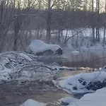Riverside Sauna And Hot Tub Northern Lights شاليه Äänekoski