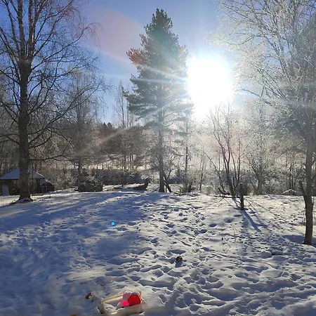 Riverside Sauna Hot Tub Northern Lights Chalet *