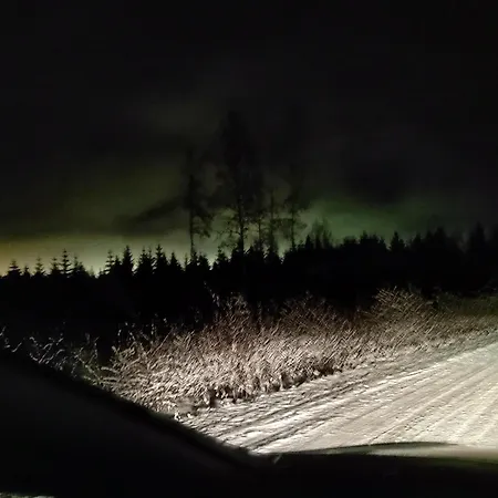 Chalet Riverside Cabin in Äänekoski Sauna, Hot Tub&Northern Lights *