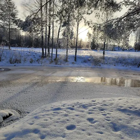 Chez-nous Aeaenekoski, Sauna & Jacuzzi, Northern Lights