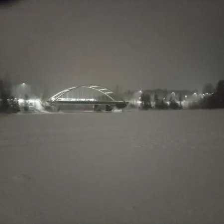 Riverside Sauna Hot Tub Northern Lights Aanekoski