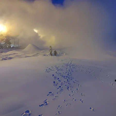 木屋 Riverside Cottage Aeaenekoski Sauna And Hot Tub Northern Lights *