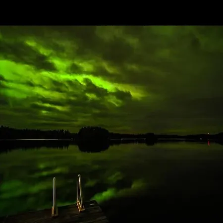 Riverside Sauna Hot Tub Northern Lights