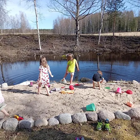 Riverside Sauna Hot Tub Northern Lights Chalet
