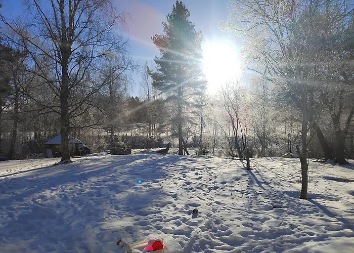 Riverside Sauna And Hot Tub Northern Lights Chalet *