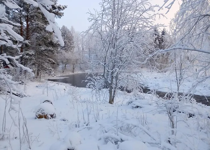 Chalet Riverside Sauna And Hot Tub Northern Lights