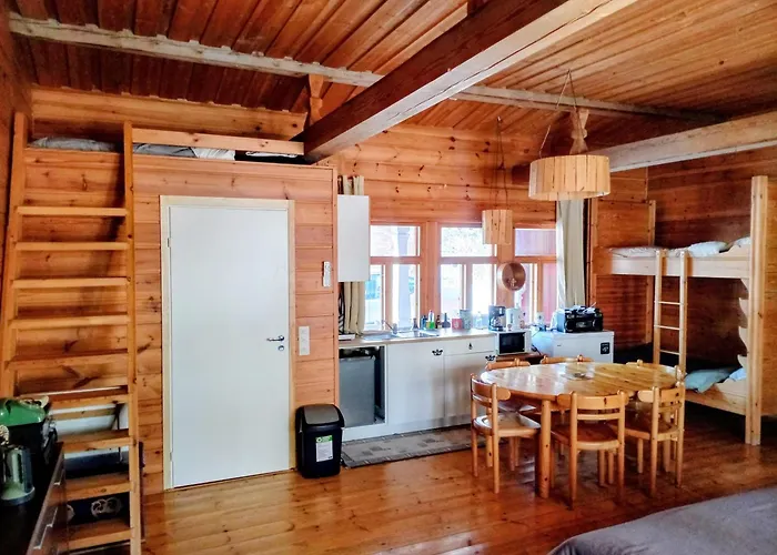 Riverside Cottage Aeaenekoski Sauna And Hot Tub Northern Lights 木屋 *